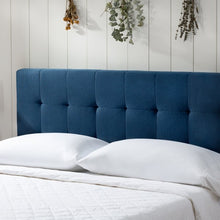 Load image into Gallery viewer, Jensen Platform Bed in cobalt