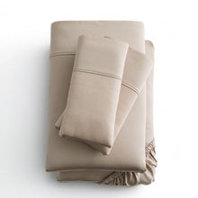 Load image into Gallery viewer, Ecru Malouf Botanical Tencel Lyocell Sheet Set
