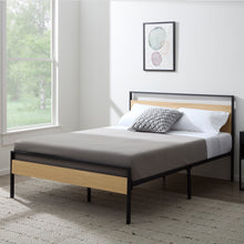 Load image into Gallery viewer, Thompson Bed Wood and Metal Platform Bed in a bedroom setting