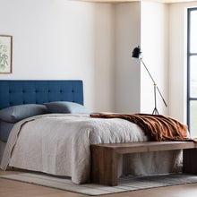 Load image into Gallery viewer, Cobalt Davis Upholstered Headboard with bed