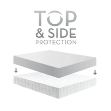 Load image into Gallery viewer, Sleep Tite Five Sided Smooth Mattress Protector Top and Side Protection