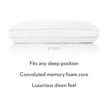 Load image into Gallery viewer, Z Convolution Gelled Microfiber Pillow