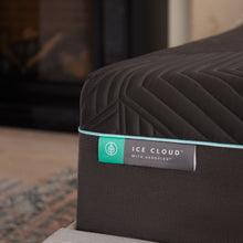 Load image into Gallery viewer, Malouf Ice Cloud Mattress Aeroflex logo detail