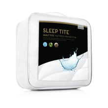 Load image into Gallery viewer, Quilt Tite Mattress Protector Packaging