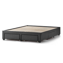 Load image into Gallery viewer, Watson Upholstered Platform Bed Charcoal