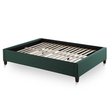 Load image into Gallery viewer, Spruce Malouf Eastman Upholstered Platform Bed Base