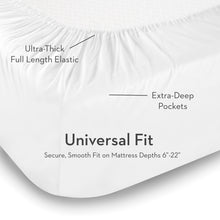 Load image into Gallery viewer, Malouf Bamboo Rayon Sheet Set Details