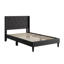 Load image into Gallery viewer, Charcoal Drake Platform Bed