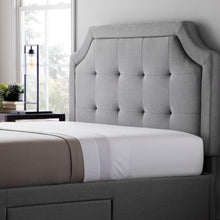 Load image into Gallery viewer, Malouf Carlisle Headboard with platform base