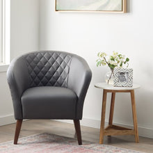 Load image into Gallery viewer, Gray Webster Barrel Chair
