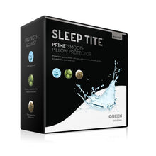 Load image into Gallery viewer, Sleep Tite Pr1me Smooth Pillow Protector Packaging
