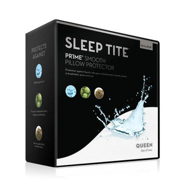 Sleep Tite Pr1me Smooth Pillow Protector Packaging