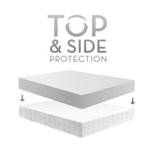 Load image into Gallery viewer, Sleep Tite Five Sided Smooth Mattress Protector Top and Side Protection
