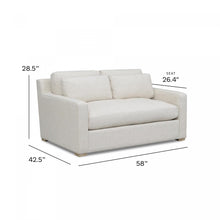 Load image into Gallery viewer,  Laurel Loveseat dimension Laurel Sofa Collection

