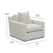 Load image into Gallery viewer, Laurel Chair dimension Laurel Sofa Collection
