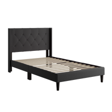 Load image into Gallery viewer, Charcoal Drake Platform Bed
